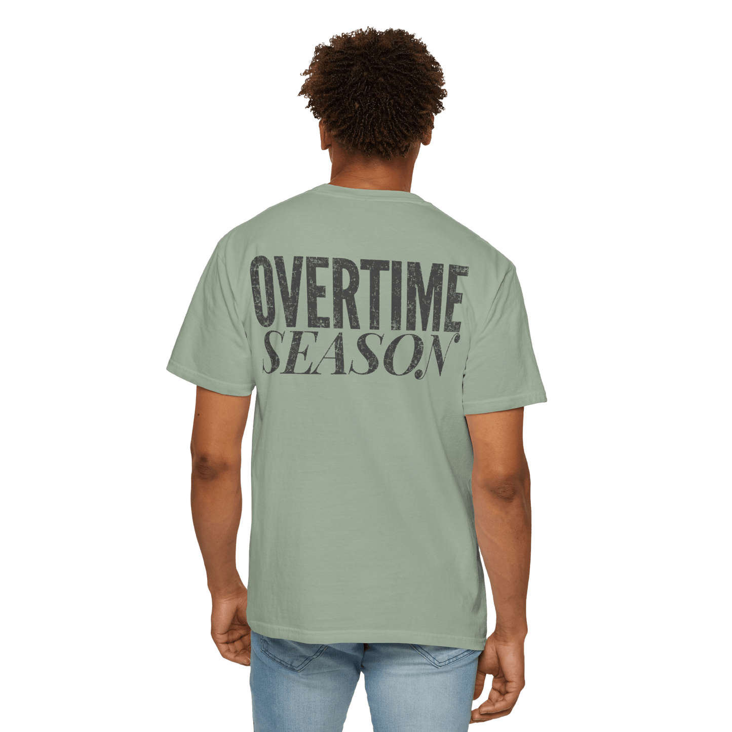 Overtime Season | Men's Comfort Colors Graphic Tee | Hammer & Honey Co.