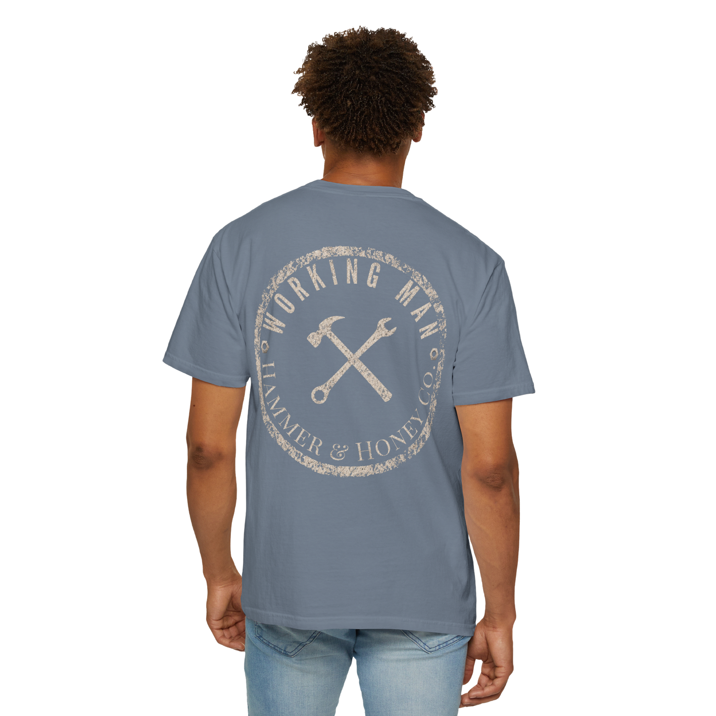 Working Man Logo | Men's Comfort Colors Graphic Tee
