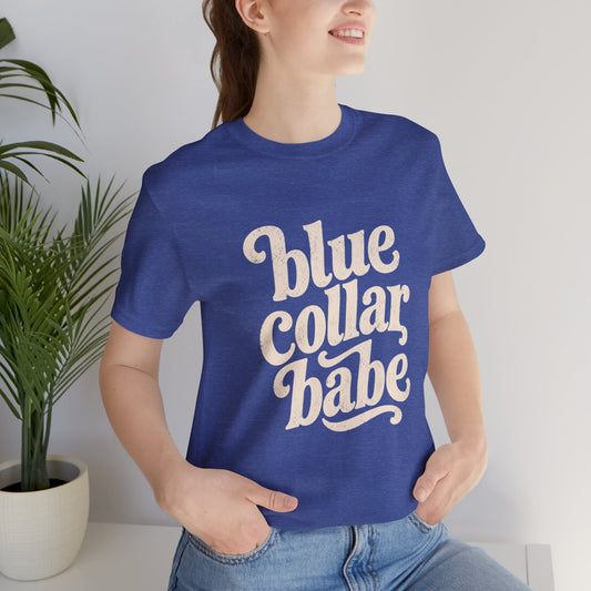 Blue Collar Babe Tee