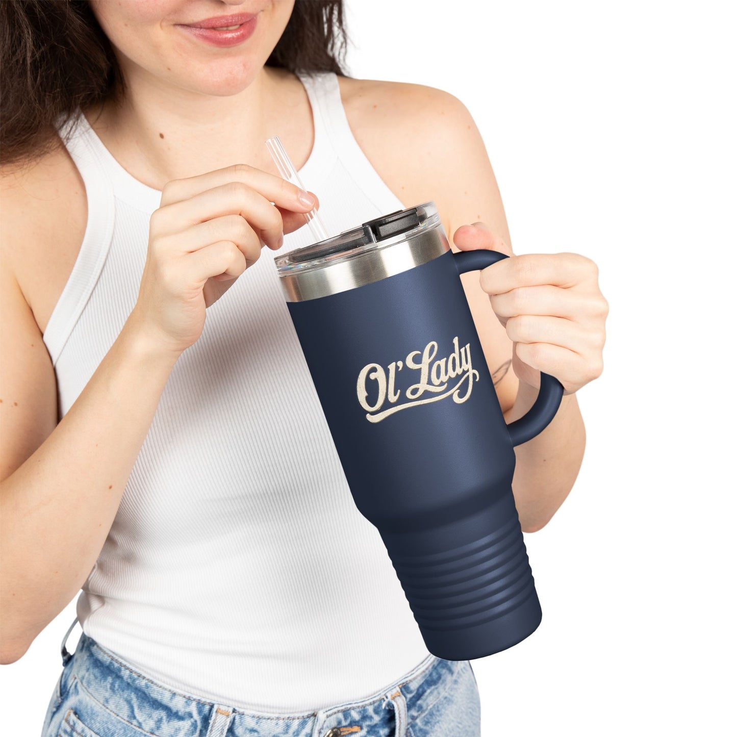 Ol' Lady 40oz Insulated Travel Mug