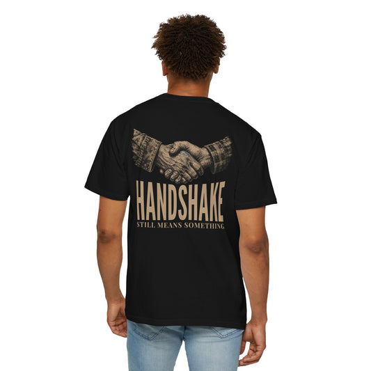 HANDSHAKE STILL MEANS SOMETHING