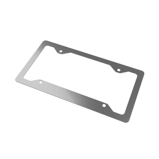 Proud Wife Metal License Plate Frame