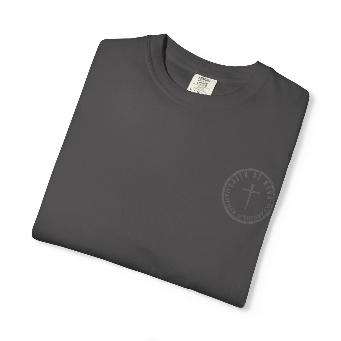 Faith At Work Logo | Men's Comfort Colors Graphic Tee