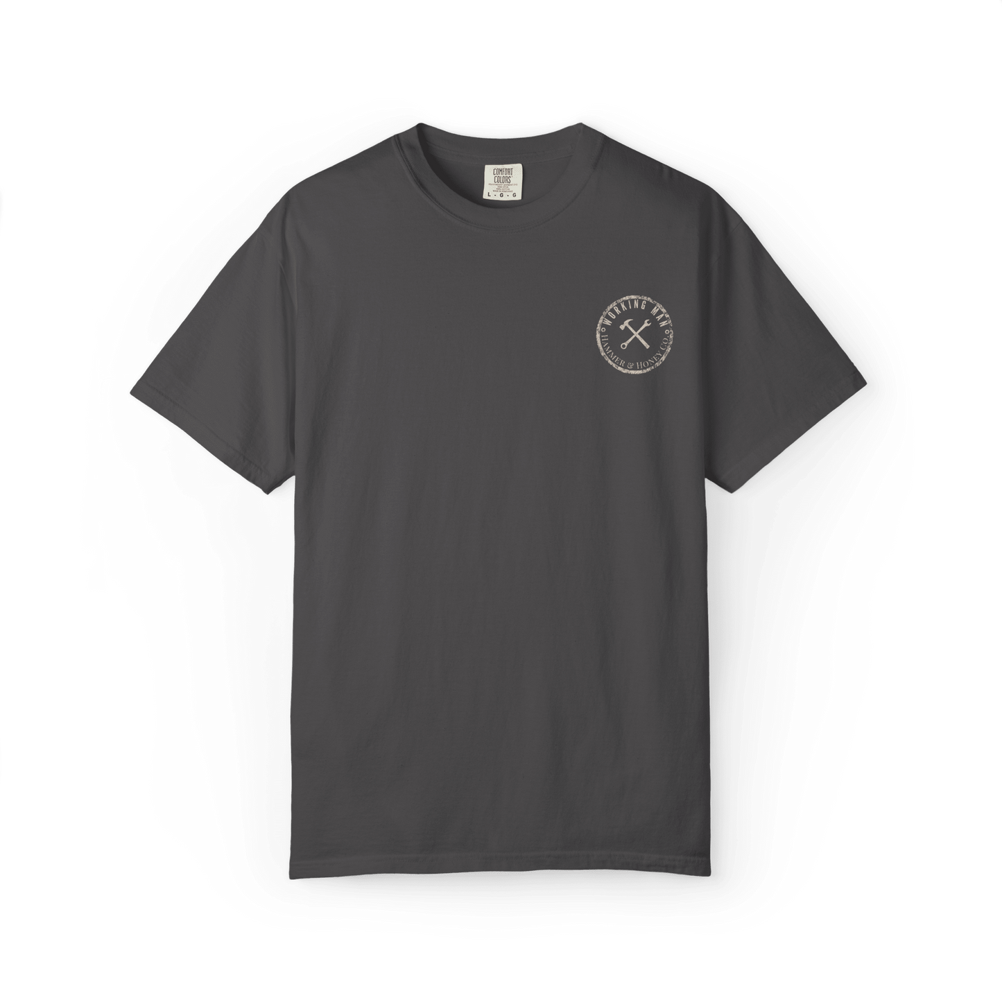 Before Sun. After Dark. Overtime. | Men's Comfort Colors Graphic Tee | Hammer & Honey Co.