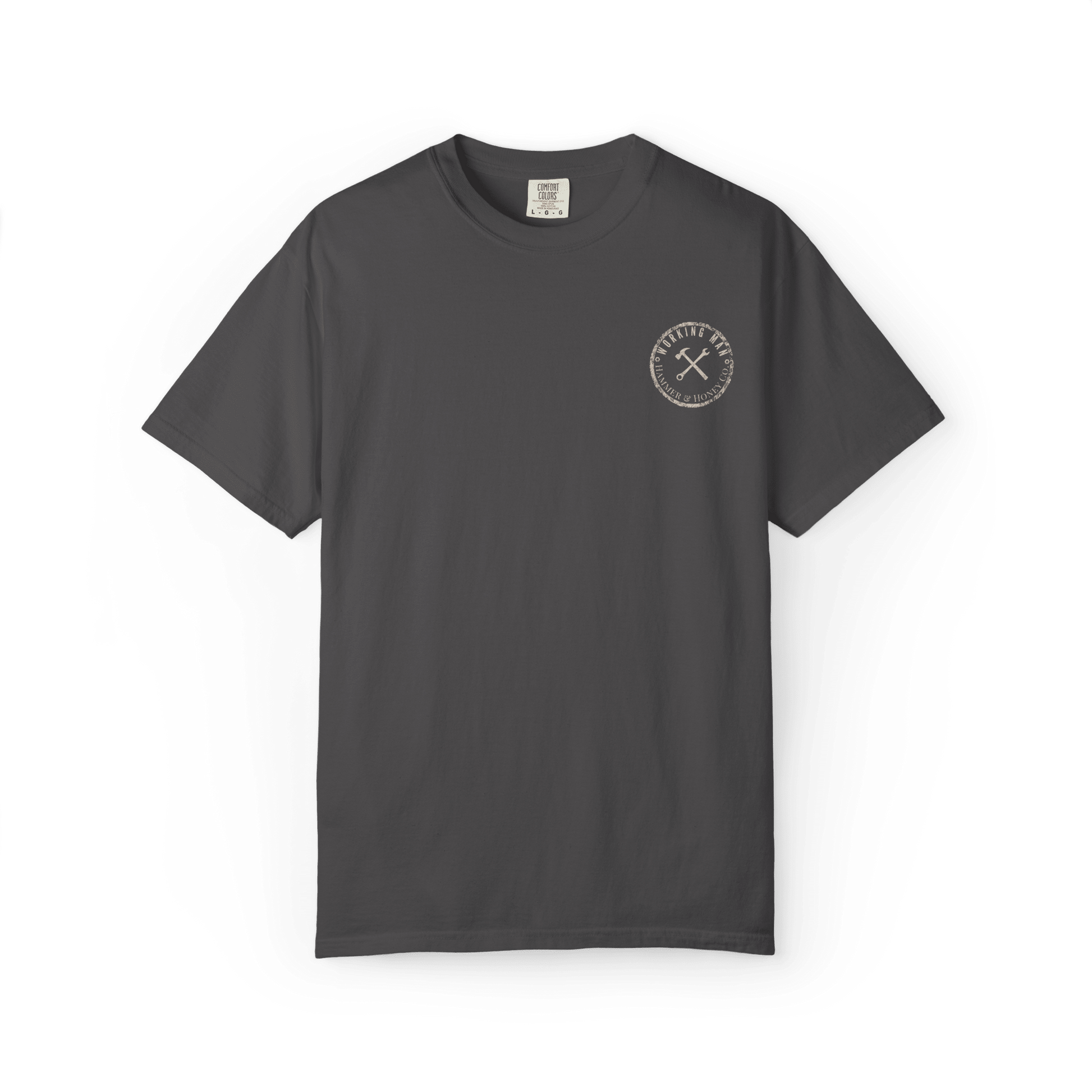 Before Sun. After Dark. Overtime. | Men's Comfort Colors Graphic Tee | Hammer & Honey Co.