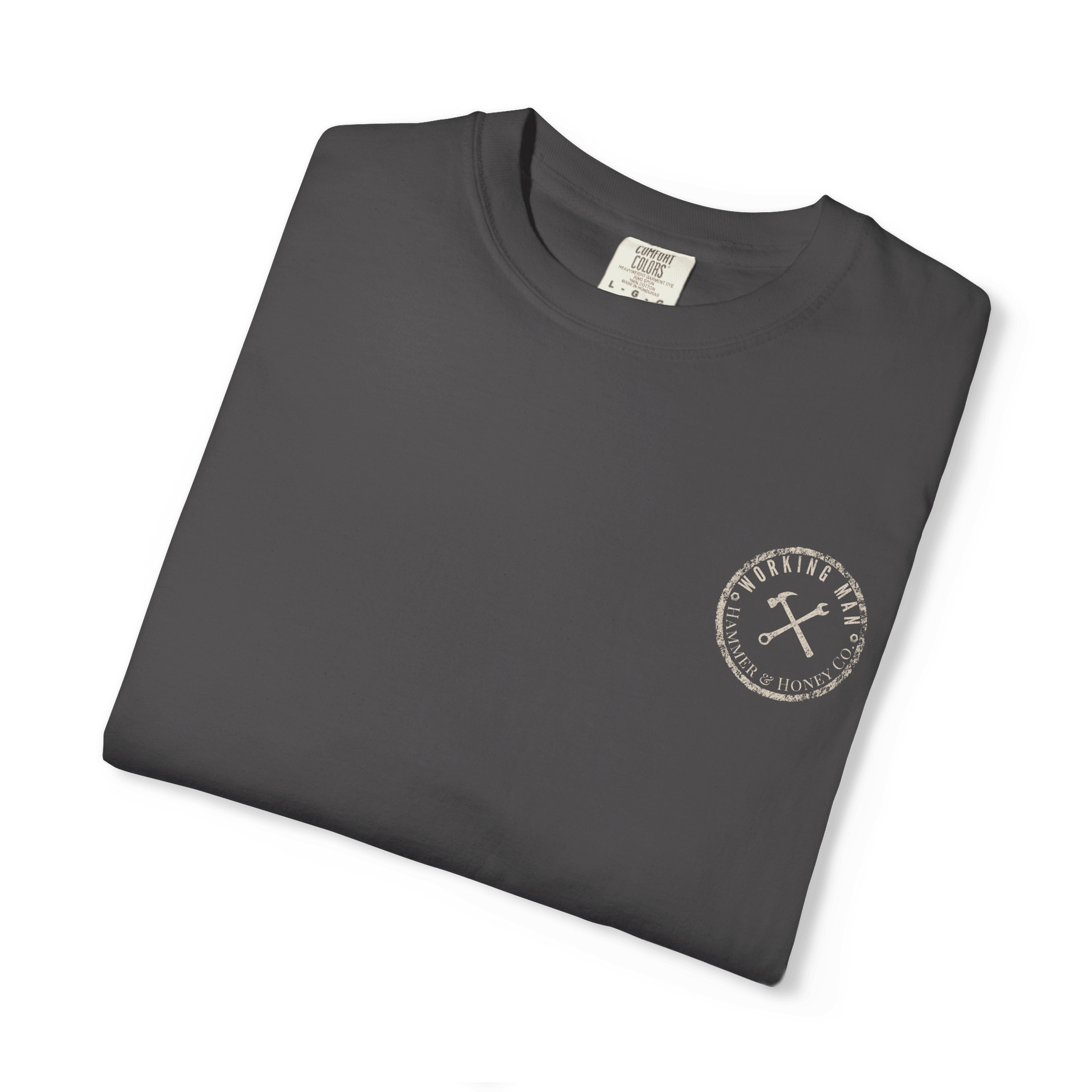 Before Sun. After Dark. Overtime. | Men's Comfort Colors Graphic Tee | Hammer & Honey Co.