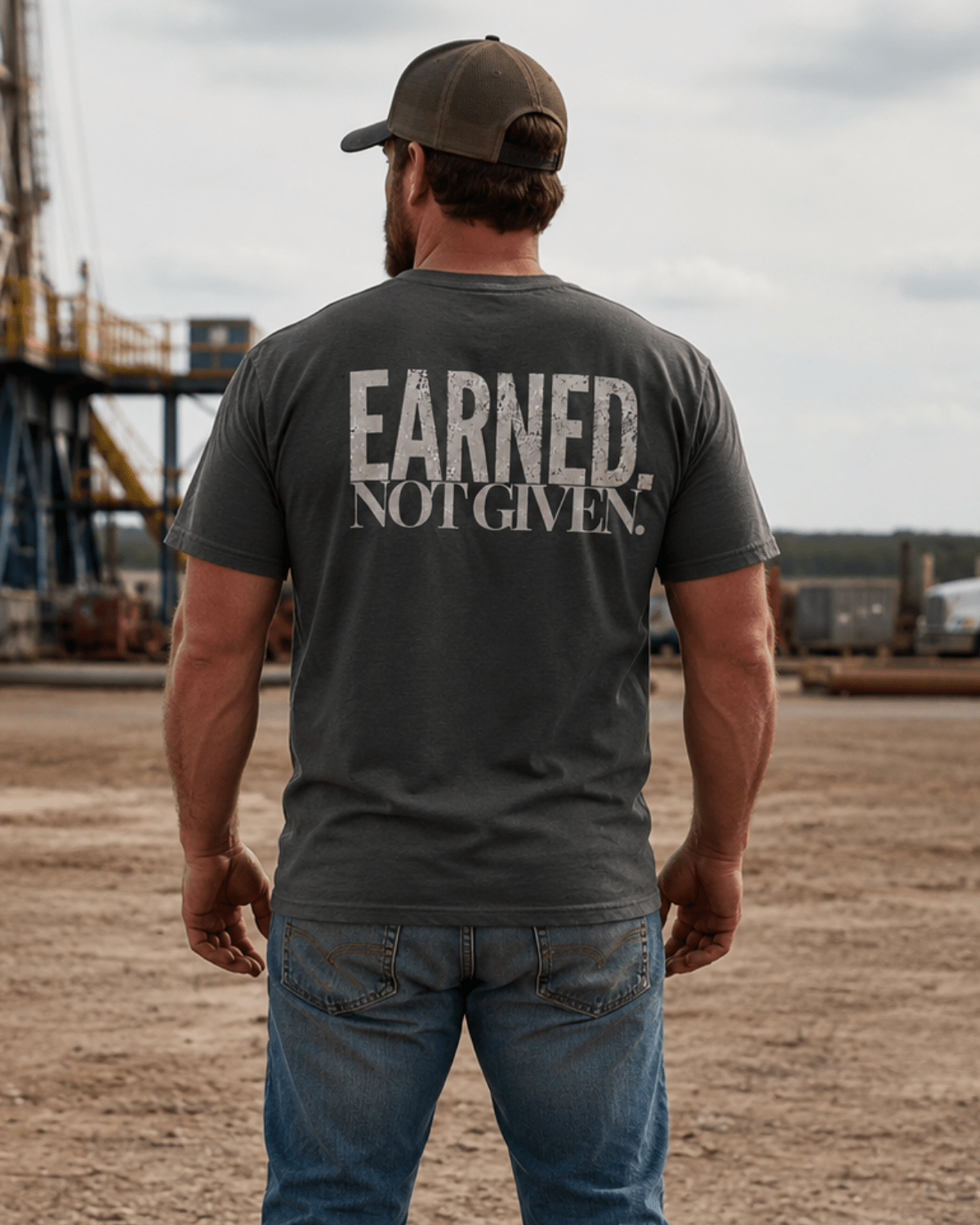 Earned. Not Given. | Men's Comfort Colors Graphic Tee | Hammer & Honey Co.