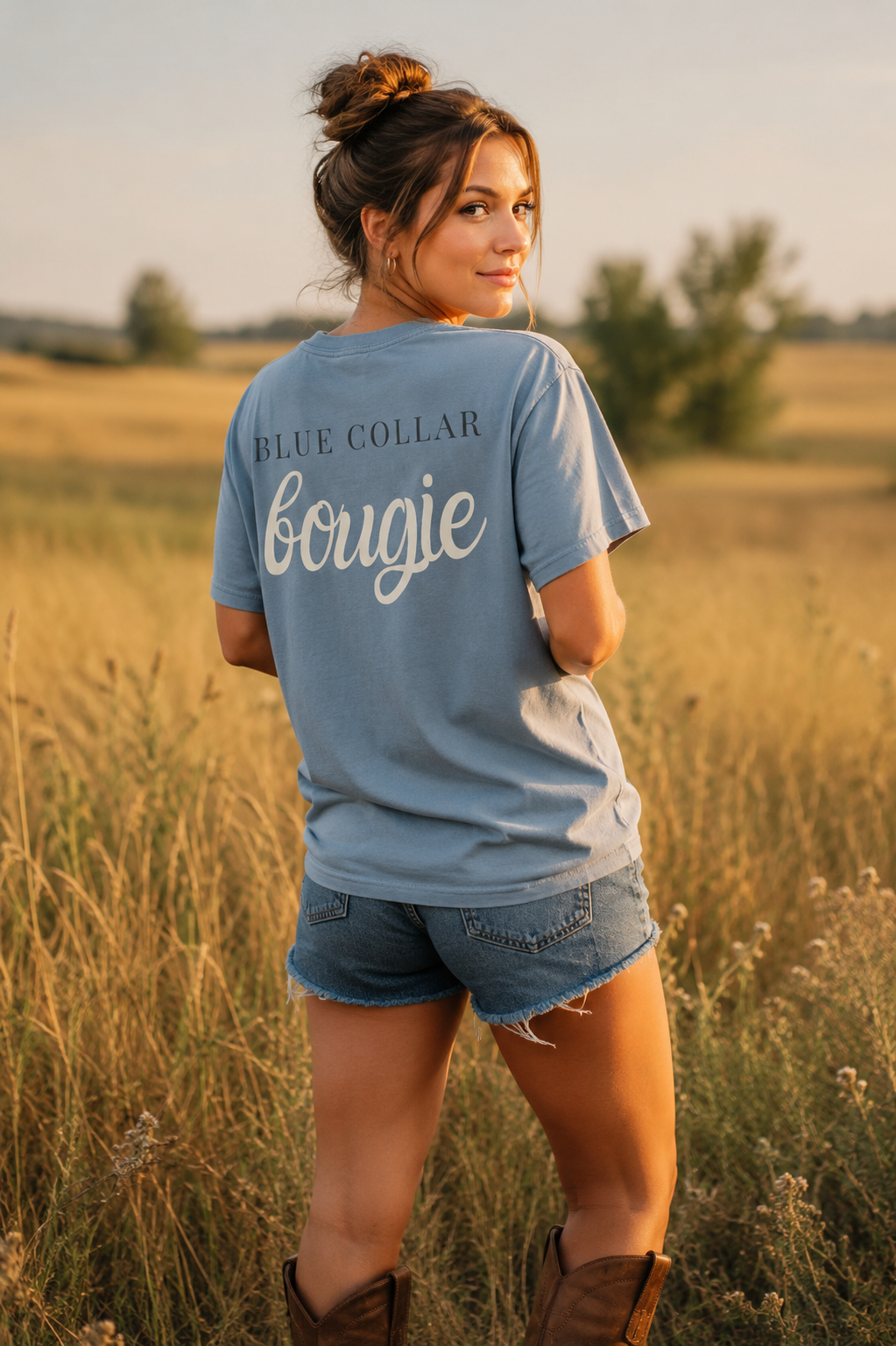 Blue Collar Bougie T-shirt
