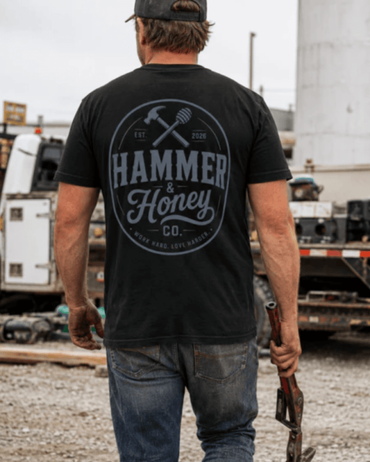 Hammer & Honey Brand | Men's Comfort Colors Graphic Tee | Hammer & Honey Co.