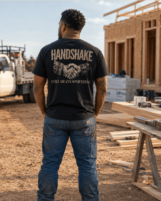Handshake Still Means Something | Men's Comfort Colors Graphic Tee | Hammer & Honey Co.
