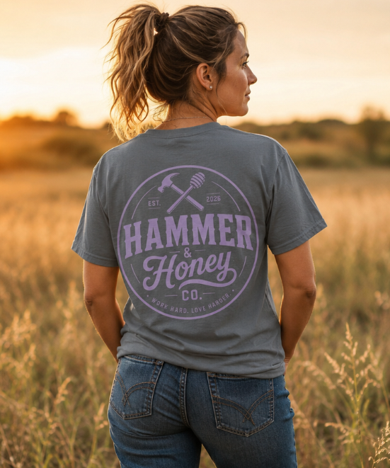 HAMMER & HONEY BRAND T-SHIRT