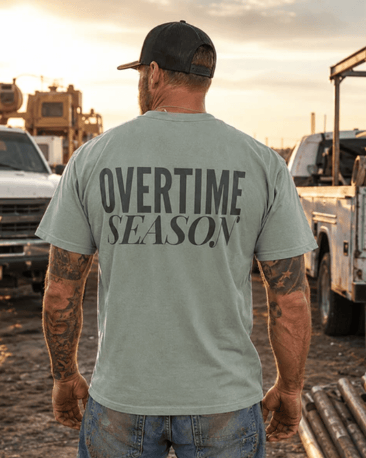 Overtime Season | Men's Comfort Colors Graphic Tee | Hammer & Honey Co.