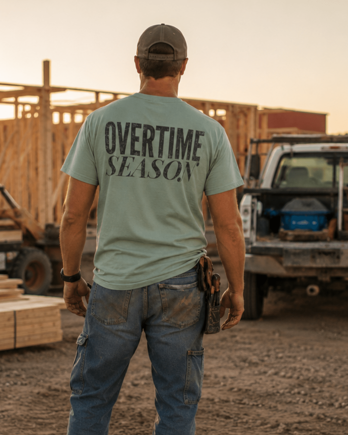 Overtime Season | Men's Comfort Colors Graphic Tee | Hammer & Honey Co.