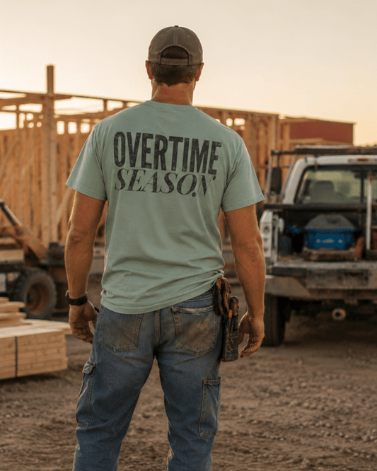 Overtime Season | Men's Comfort Colors Graphic Tee | Hammer & Honey Co.