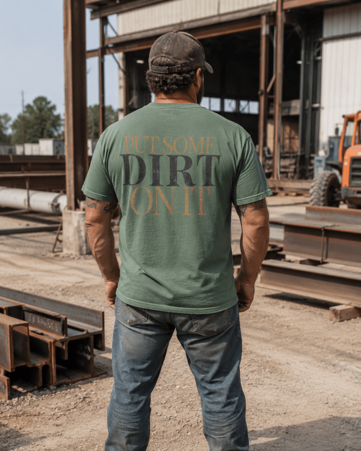 Put Some Dirt On It | Men's Comfort Colors Graphic Tee | Hammer & Honey Co.