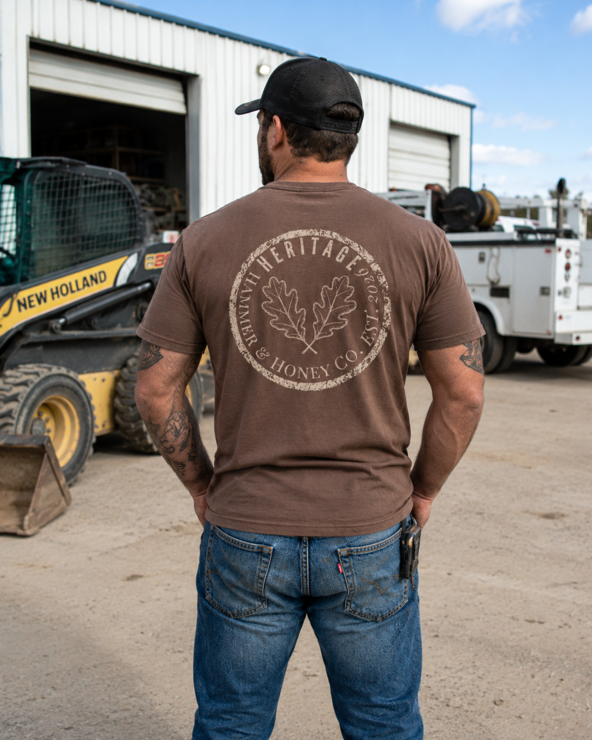 Heritage Logo | Men's Comfort Colors Graphic Tee
