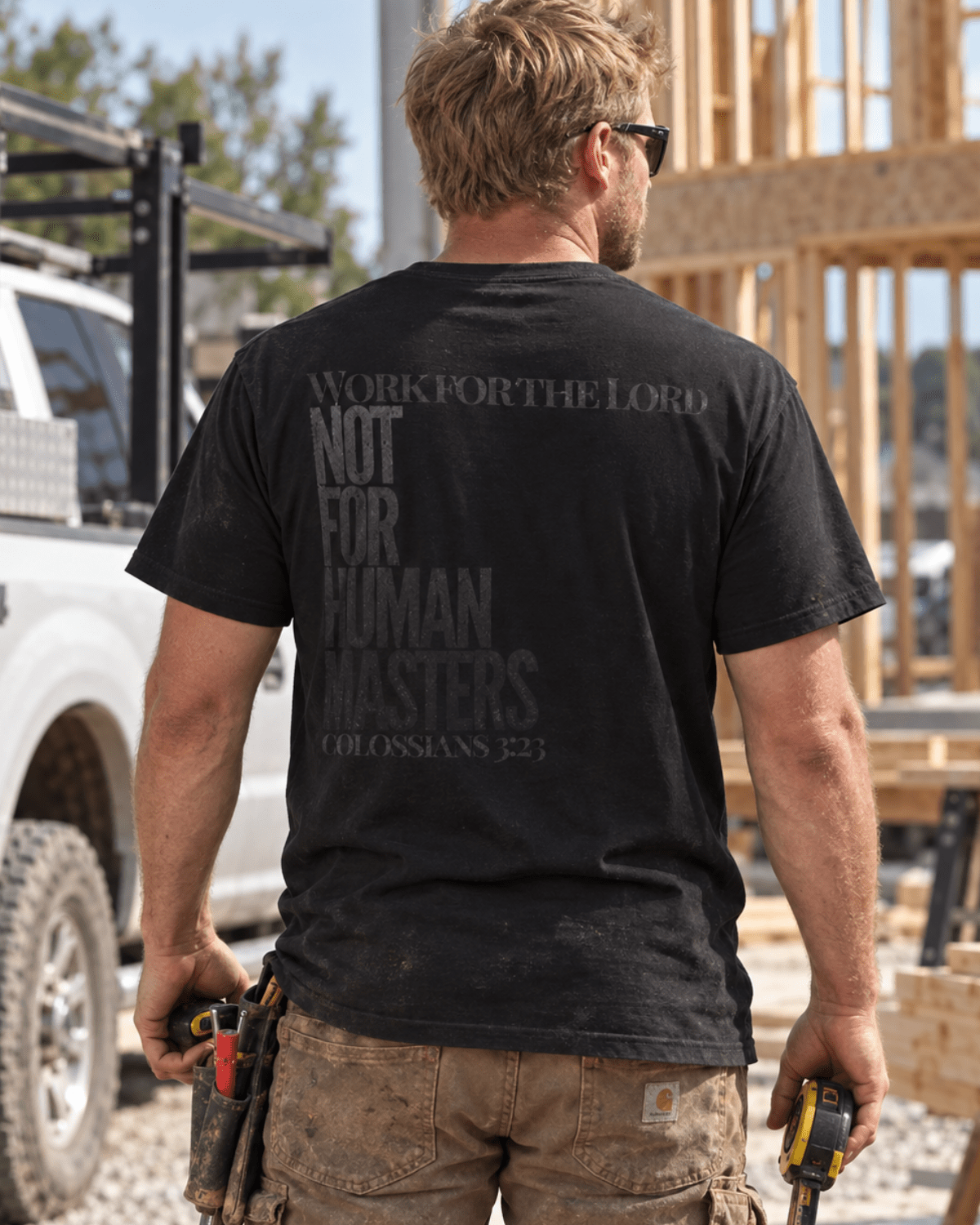 Work for the Lord | Men's Comfort Colors Graphic Tee | Hammer & Honey Co.